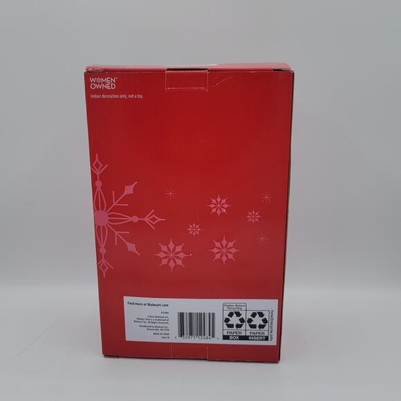 Holiday Time Christmas Natural Wood Beaded Garland Strand 9 FT - Picture 2 of 3